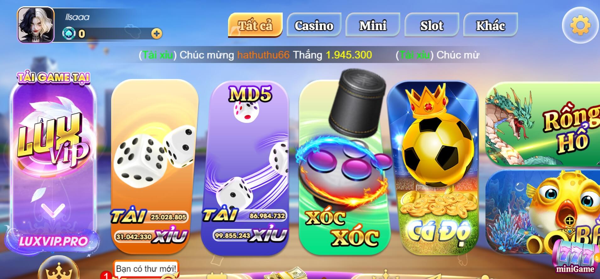 Lux52 | Giao diện bắt mắt, tải app Lux52 APK IOS Android - Ảnh 2