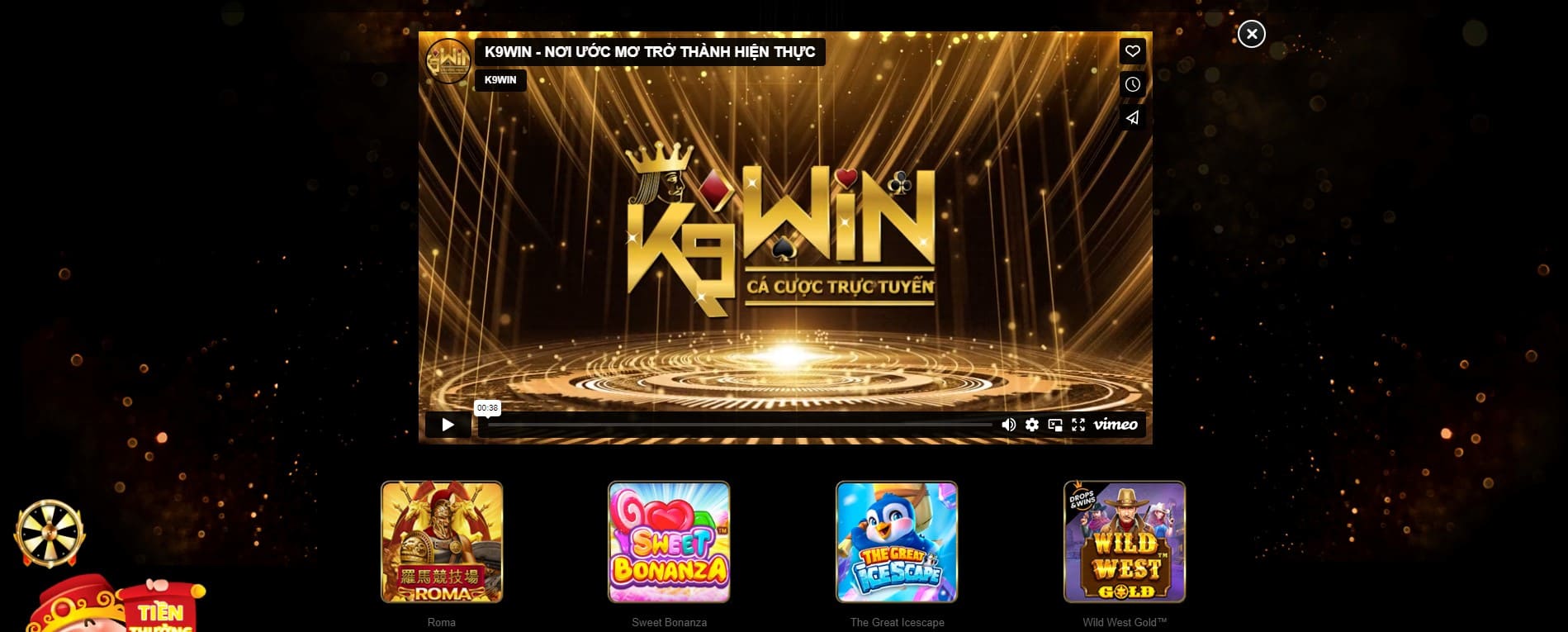 K9WIN Casino đẳng cấp | Rút tiền K9vn12.com siêu tốc - Ảnh 1